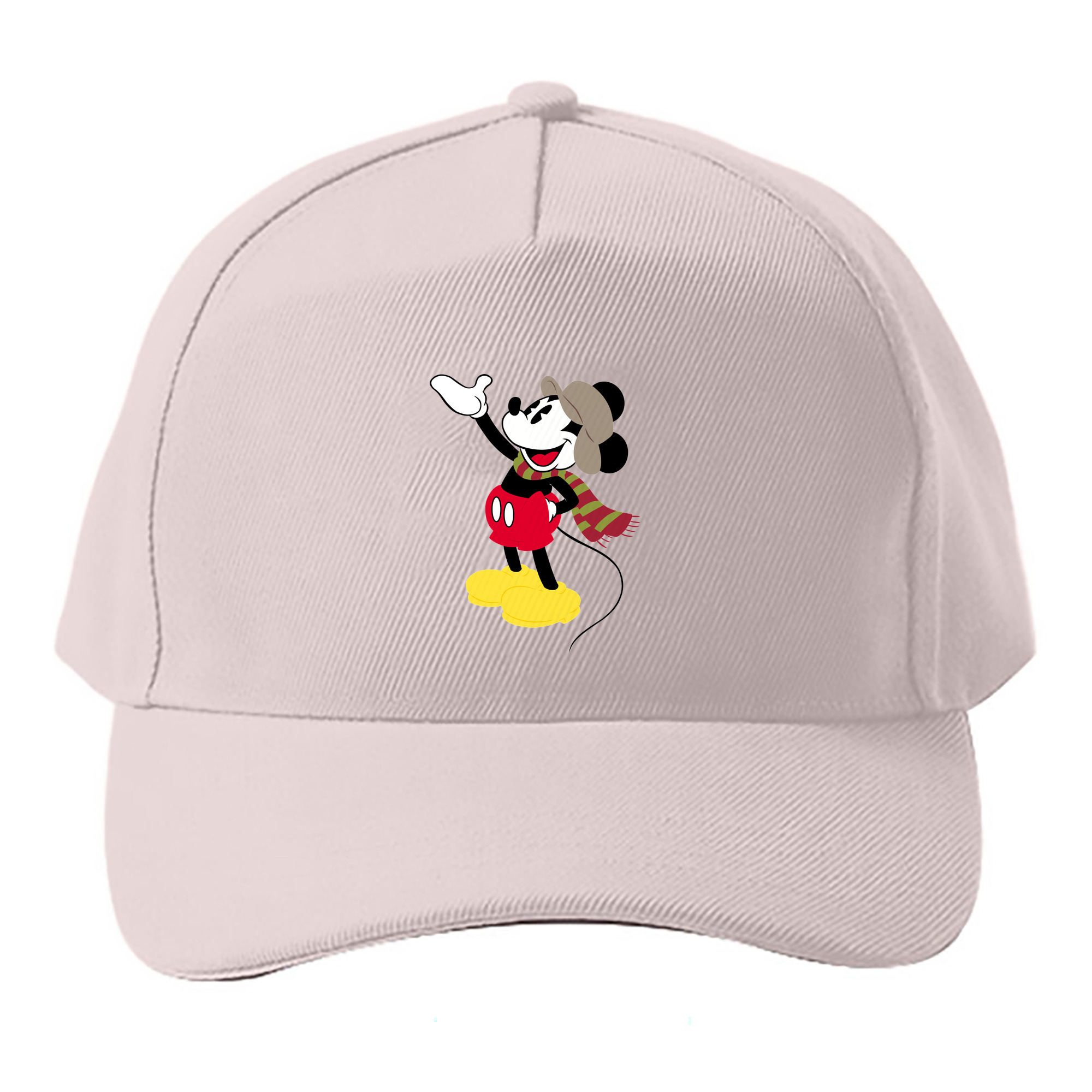 （画像用） ミッキーマウス Mickey Mouse ベースボールキャップ 綿100％ 男女兼用 帽子 スポーツ